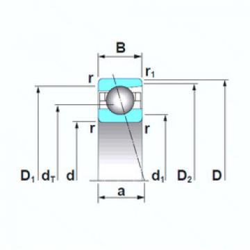 Bearing 7907CTRSU NSK