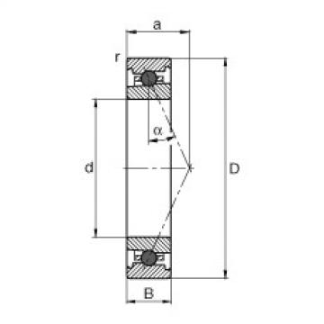 Bearing HC7006-E-T-P4S FAG