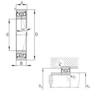 Bearing HCS7009-C-T-P4S FAG