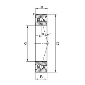 Bearing HS7001-C-T-P4S FAG