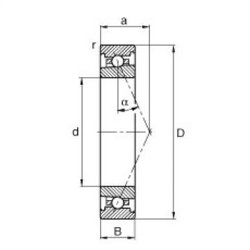 Bearing HS7001-E-T-P4S FAG