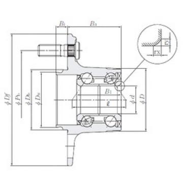 Bearing HUB002-6 NTN