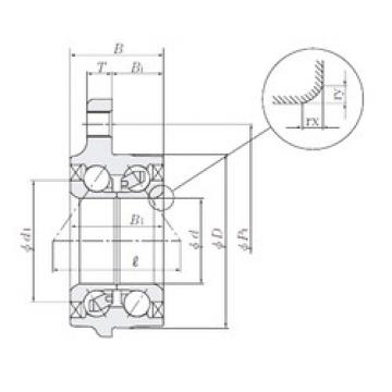 Bearing HUB081-45 NTN