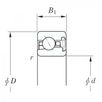 Bearing KJA055 RD KOYO