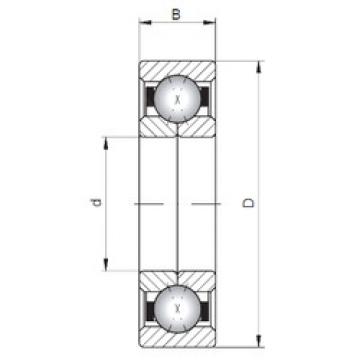 Bearing QJ200 ISO