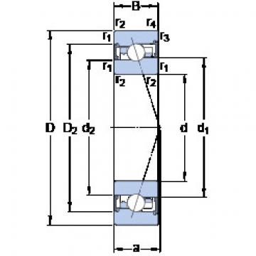 Bearing S7005 FW/HC SKF