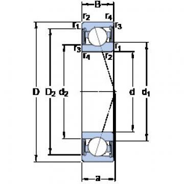 Bearing S71912 ACE/HCP4A SKF