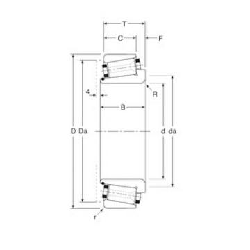 Bearing 100031X/100072 Gamet