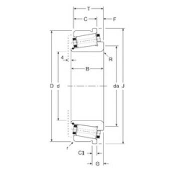 Bearing 100035/100072C Gamet