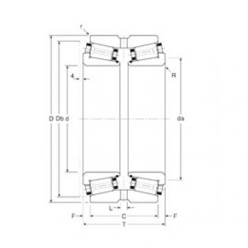 Bearing 100034X/100072G Gamet