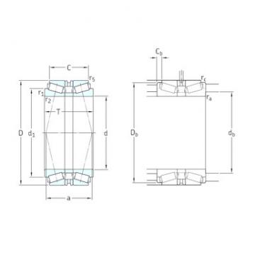 Bearing 30217T71J2/QDB SKF