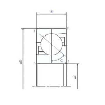 Bearing 25TAF06 NACHI