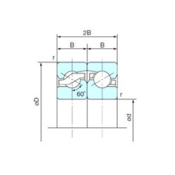 Bearing 20TAB04DF NACHI