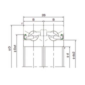 Bearing 35TAB07DF-2NK NACHI