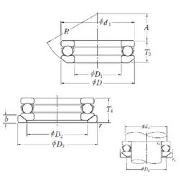 Bearing 53214U NSK