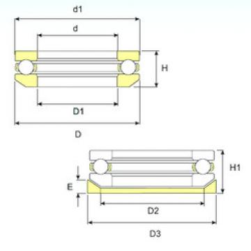 Bearing 53204 U 204 ISB