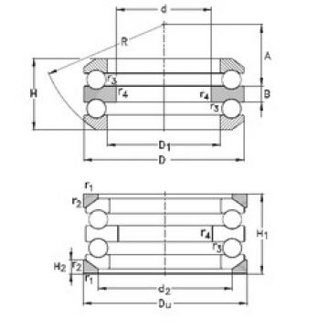 Bearing 54202+U202 NKE