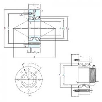 Bearing BEAM 17/62/Z 7P60 SNFA