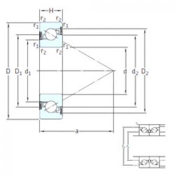 Bearing BSA 202 CG-2RZ SKF