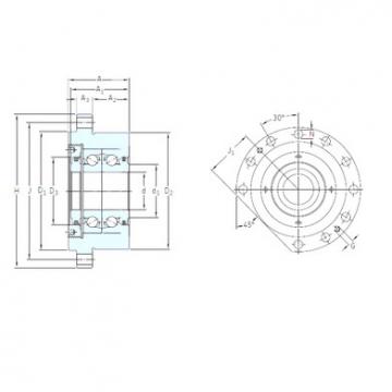 Bearing BSDU 220 FF SNFA