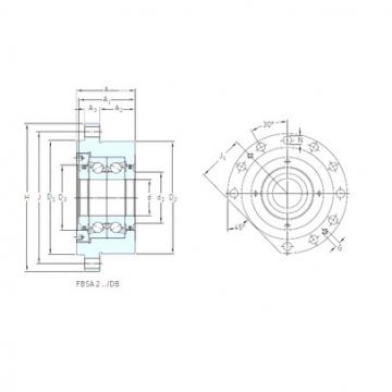 Bearing BSDU 220 DD SNFA