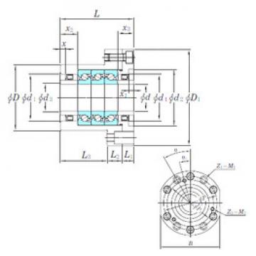 Bearing BSU2047BDF - T KOYO