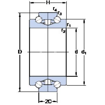 Bearing BTW 110 CTN9/SP SKF