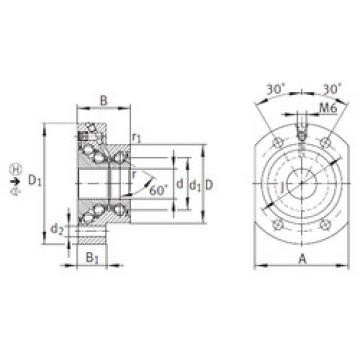 Bearing DKLFA1575-2RS INA