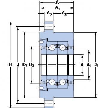 Bearing FBSA 204/DF SKF