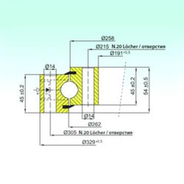 Bearing NB1.20.0260.201-1PPN ISB