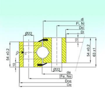 Bearing NB1.25.0855.201-2PPN ISB