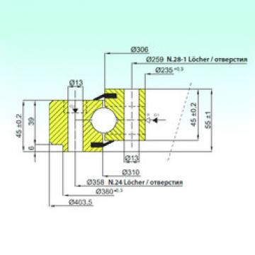 Bearing NB1.22.0308.200-1PPN ISB