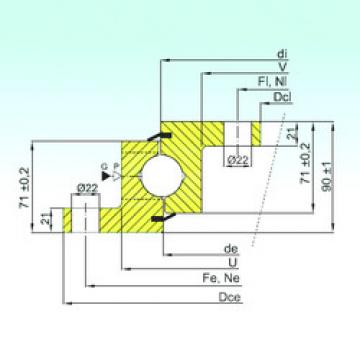 Bearing NBL.30.1455.201-2PPN ISB