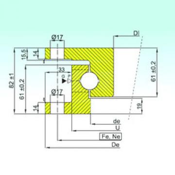 Bearing NK.22.0800.100-1PPN ISB