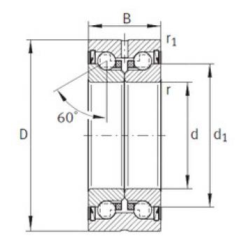 Bearing ZKLN1034-2RS INA