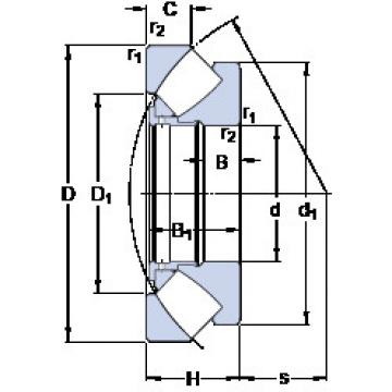 Bearing 292/670 SKF