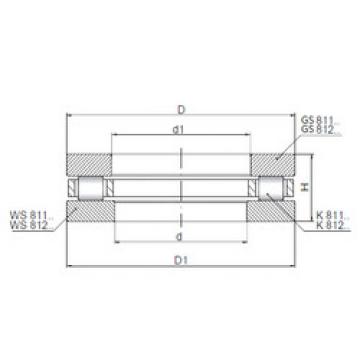 Bearing 811/500 ISO