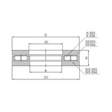 Bearing 89307 ISO