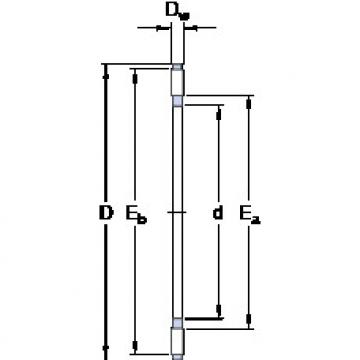 Bearing AXK 1024 SKF