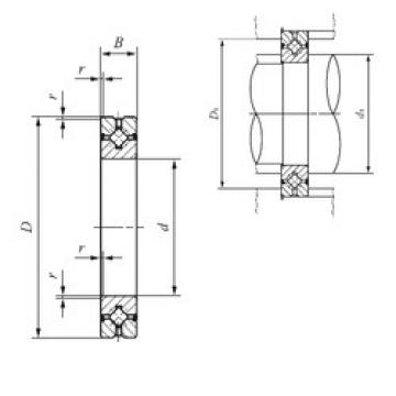 Bearing CRBH 14025 A UU IKO