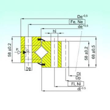 Bearing ZR1.16.1424.400-1SPPN ISB