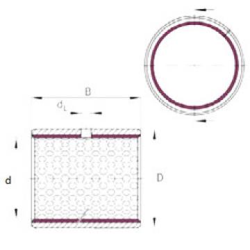 Bearing EGB8055-E50 INA