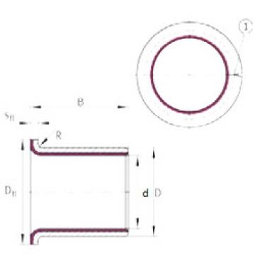 Bearing EGF12120-E40-B INA