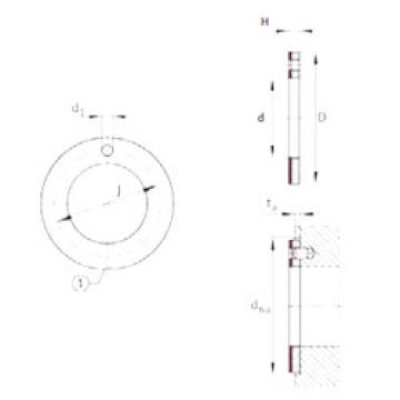 Bearing EGW22-E40-B INA