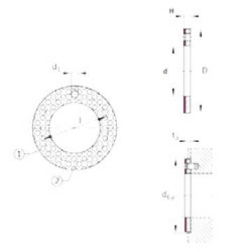 Bearing EGW20-E50 INA