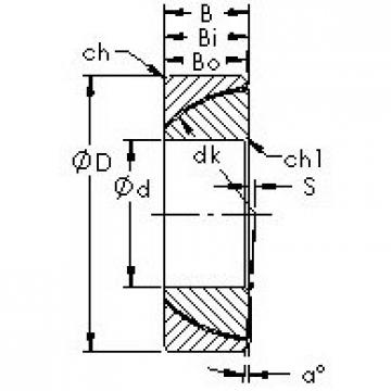 Bearing GAC100N AST