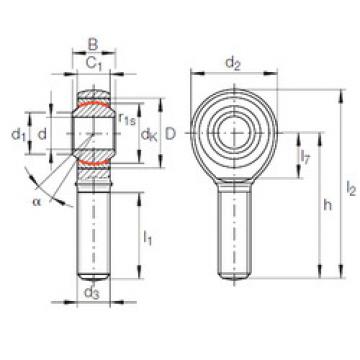 Bearing GAKFL 18 PW INA