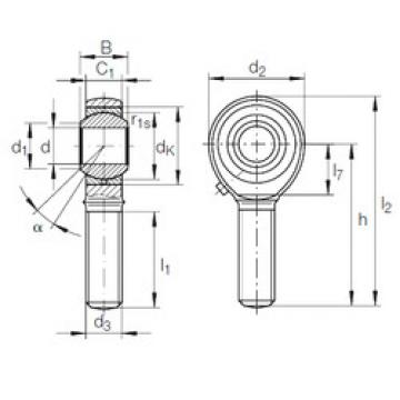 Bearing GAKFL 14 PB INA