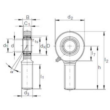 Bearing GAR 35 DO-2RS INA