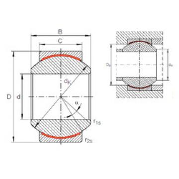 Bearing GE 18 PW INA